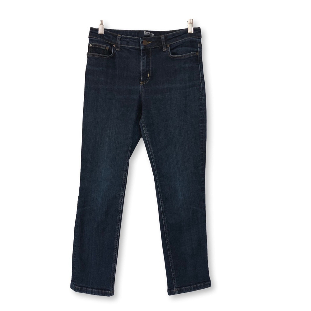 Boden Cambridge Ankle Skimmer Jeans Dark Blue Size 6